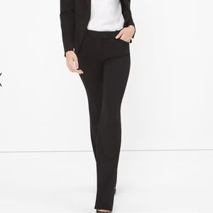 WHBM seasonless slim flare pants